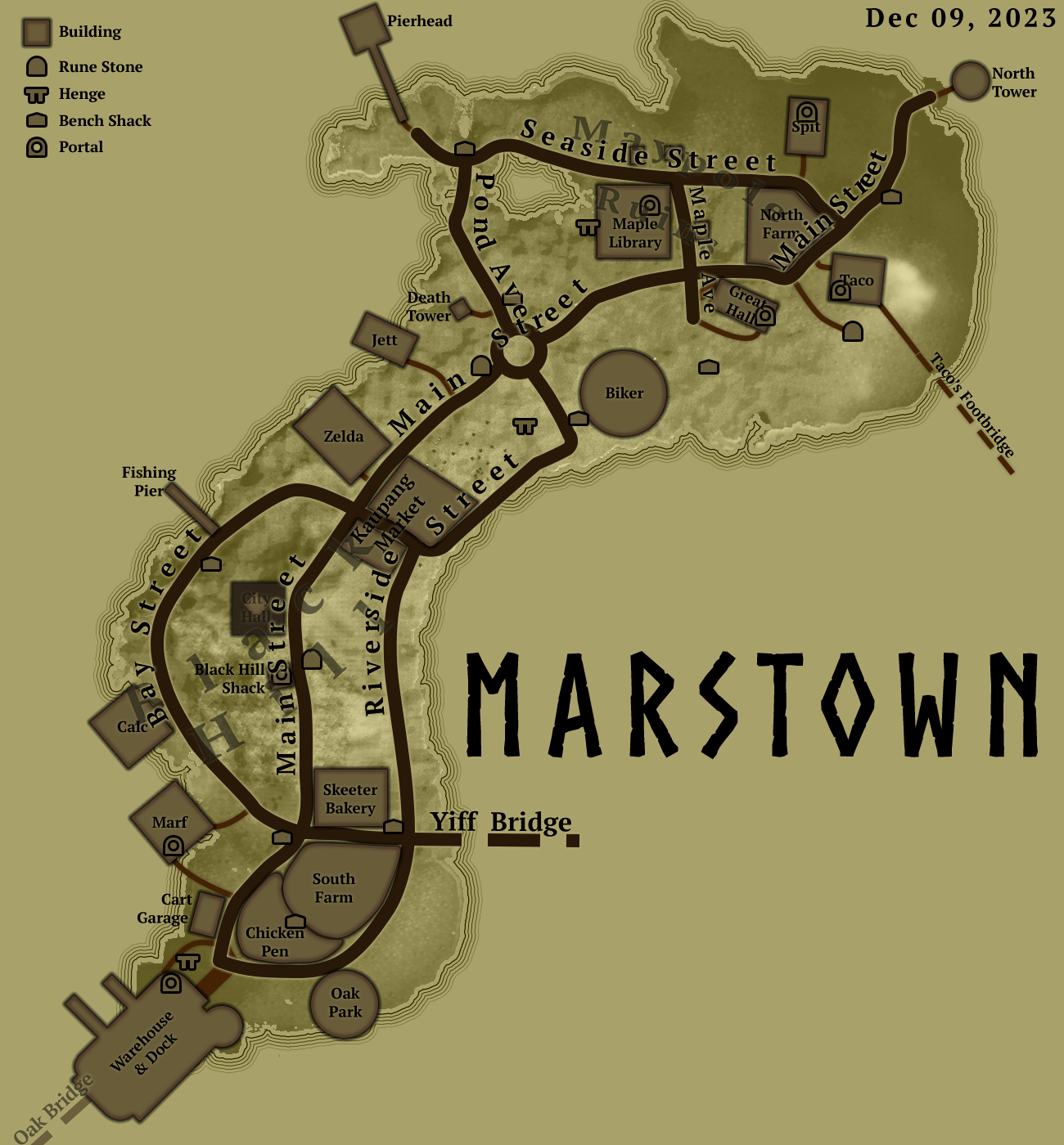 MarsTown Map